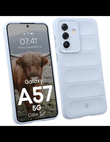 Pancerne etui Bizon Case Tur do Samsung Galaxy A57 5G jasnoniebieskie