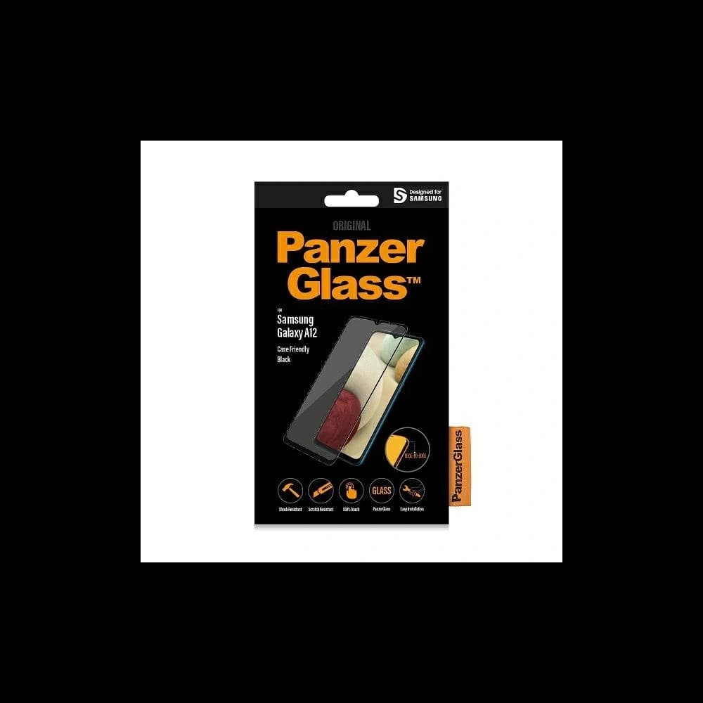 PanzerGlass Pro E2E Regular Samsung Galaxy A12 schwarz
 - 4