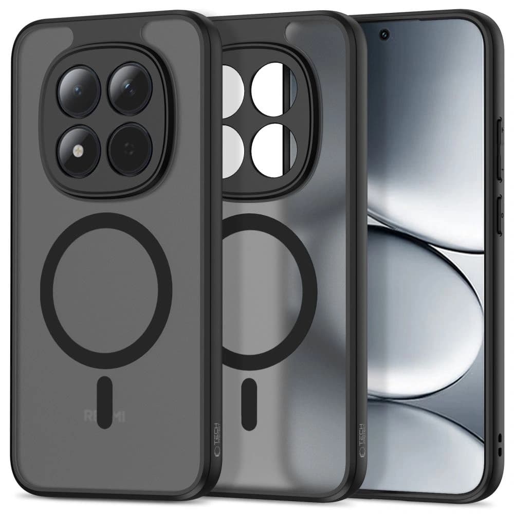 Tech-Protect Magmat MagSafe Xiaomi Redmi Note 15 Pro 5G Matt Fekete
 - 1
