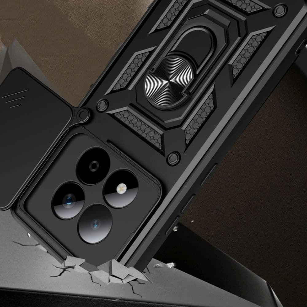 Tech-Protect Camshield Pro Xiaomi Poco M8 Pro / Redmi Note 15 Pro+ Plus 5G Matt Fekete
 - 3