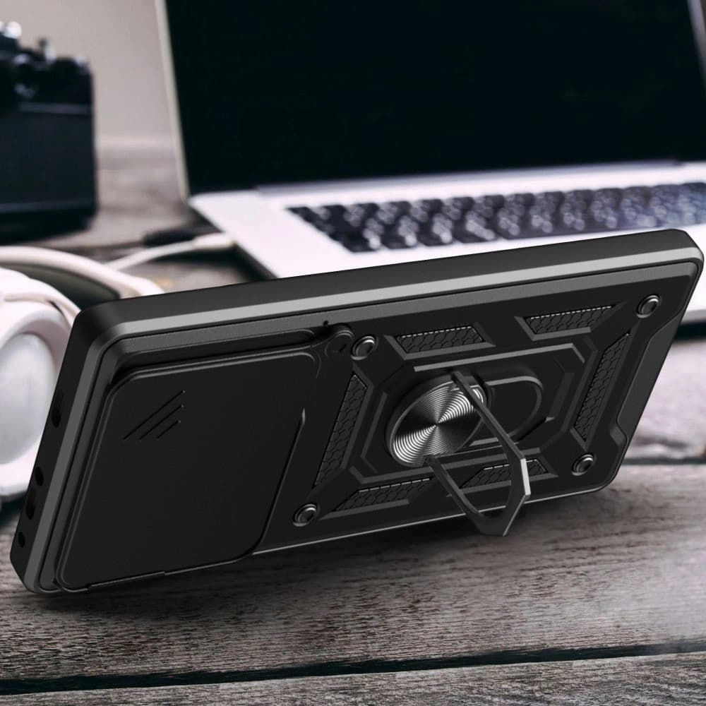 Tech-Protect Camshield Pro Xiaomi Poco M8 Pro / Redmi Note 15 Pro+ Plus 5G Matt Fekete
 - 5