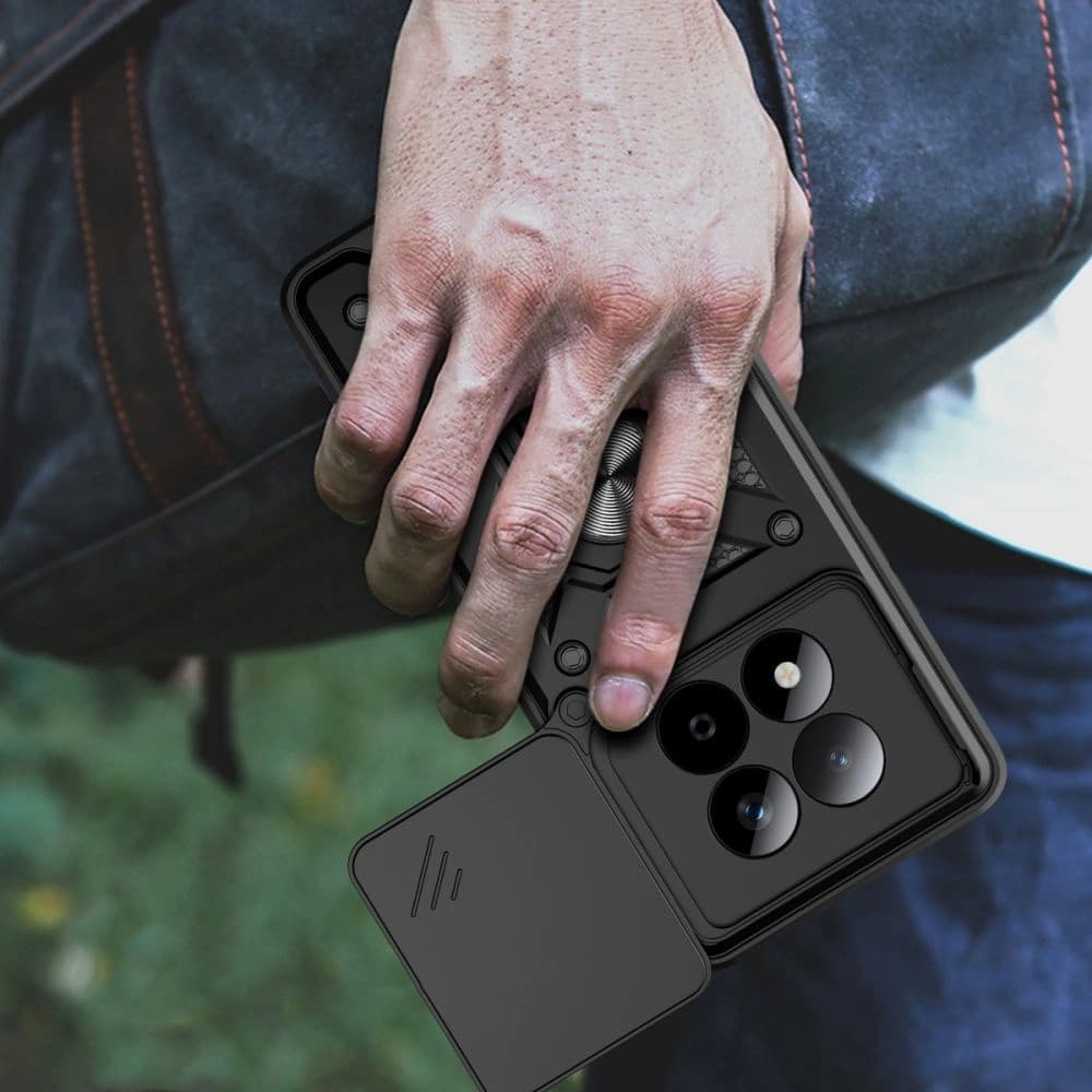 Tech-Protect Camshield Pro Xiaomi Poco M8 Pro / Redmi Note 15 Pro+ Plus 5G Matt Fekete
 - 7