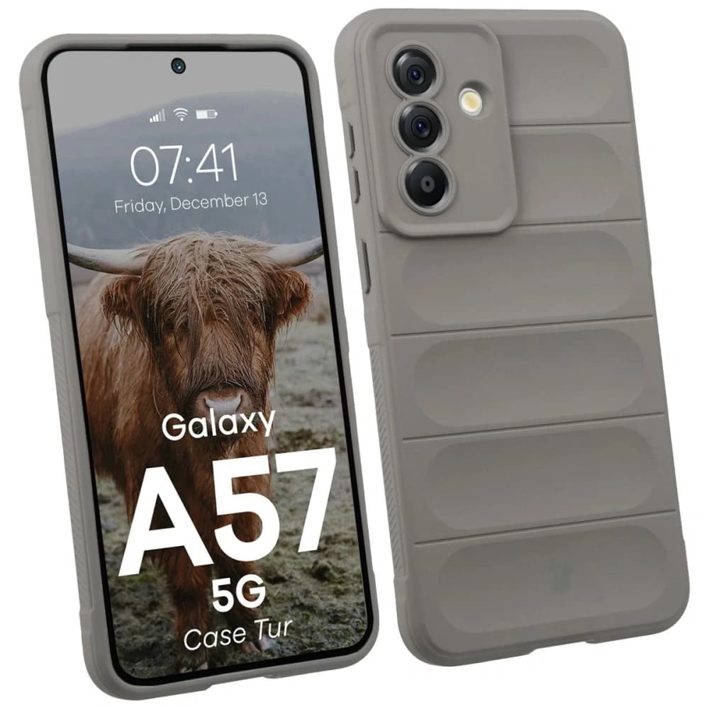 Bizon Case Tur Samsung Galaxy A57 5G světle šedý
 - 1