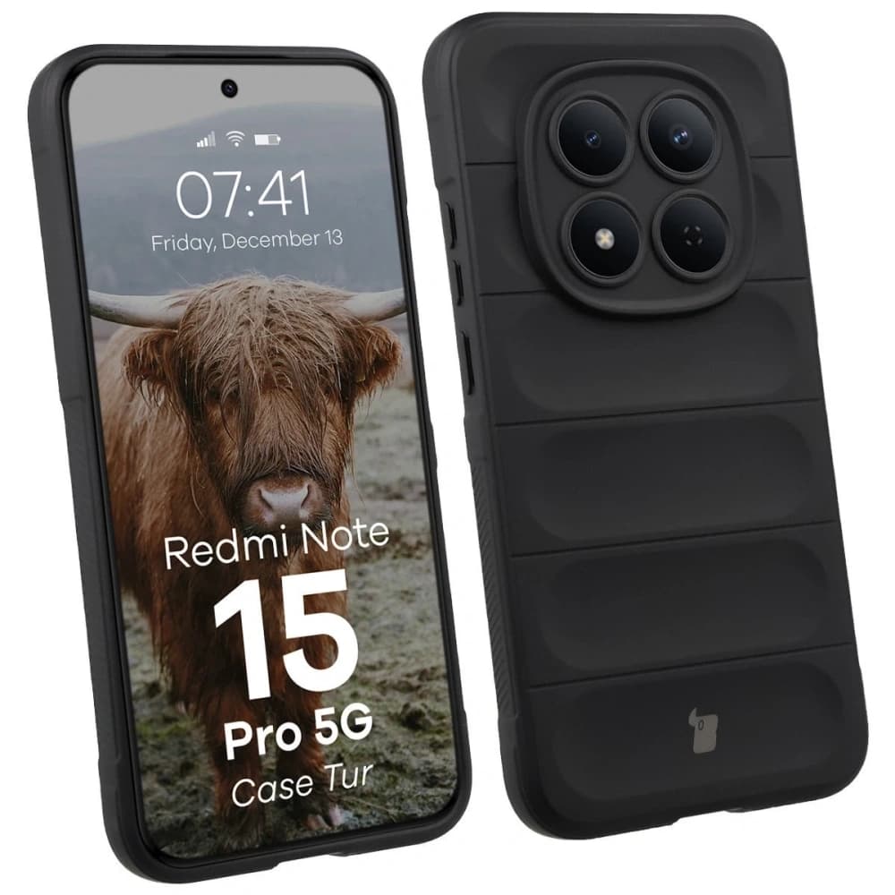 Bizon Case Tur Xiaomi Redmi Note 15 Pro 5G black - 1
