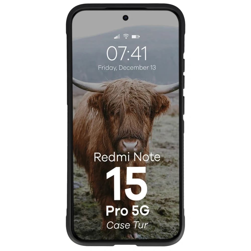 Bizon Case Tur Xiaomi Redmi Note 15 Pro 5G black - 5