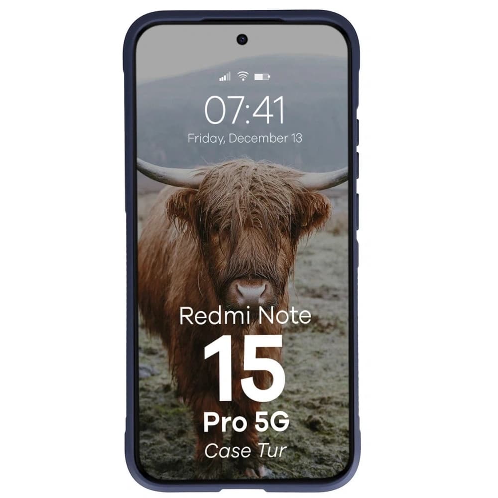 Bizon Case Tur Xiaomi Redmi Note 15 Pro 5G marineblau
 - 5