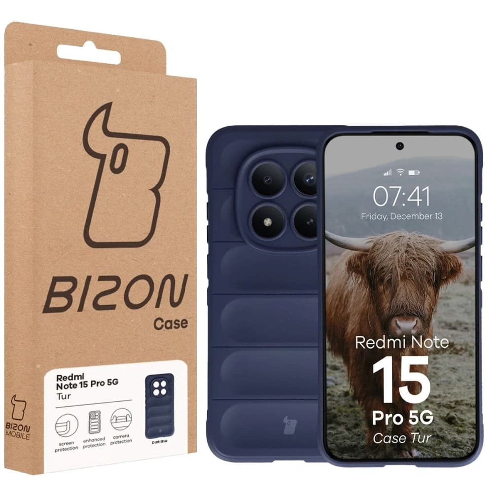Bizon Case Tur Xiaomi Redmi Note 15 Pro 5G marineblau
 - 8