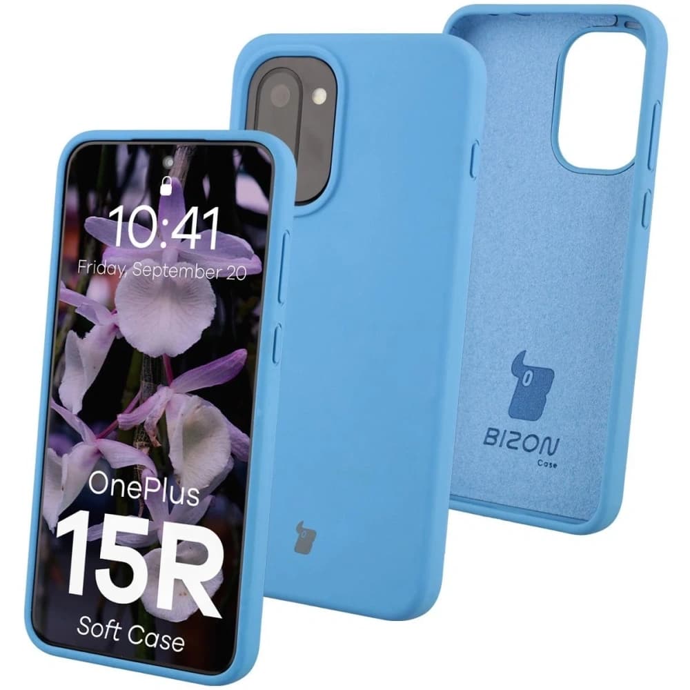 Bizon Soft Case OnePlus 15R albastru
 - 1