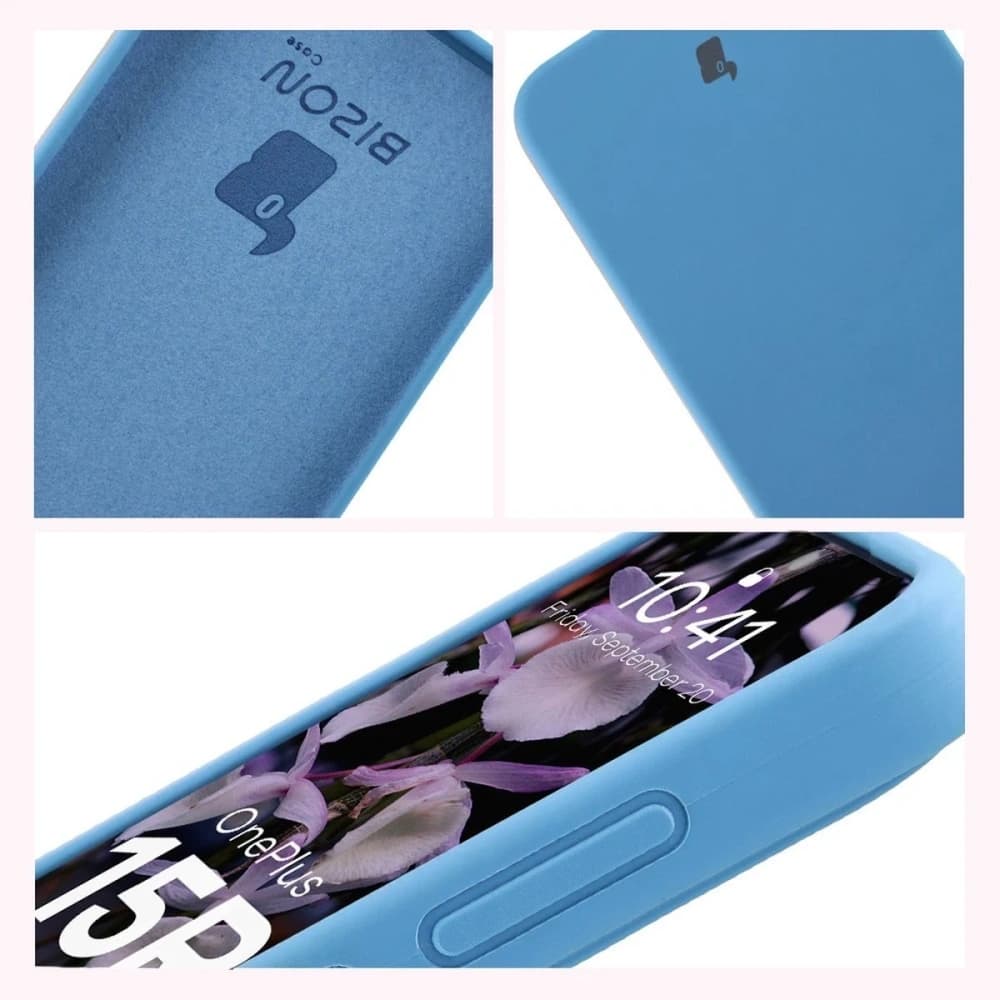 Bizon Soft Case OnePlus 15R albastru
 - 6