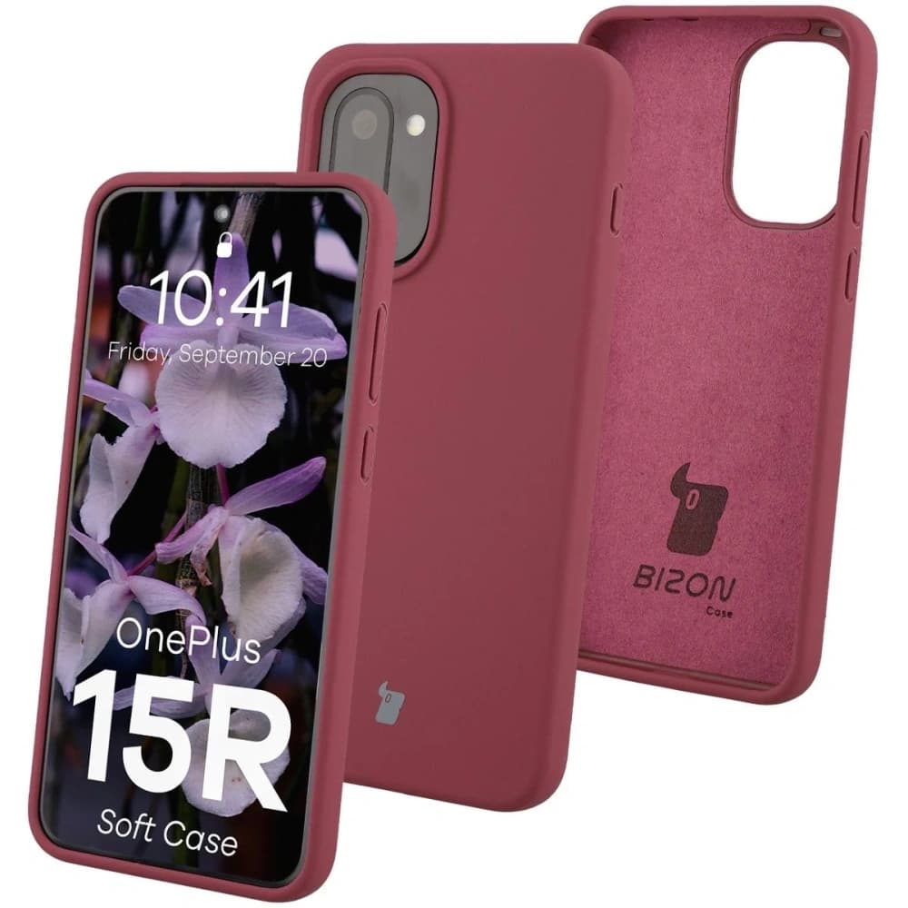 Bizon Soft Case OnePlus 15R dark purple - 1