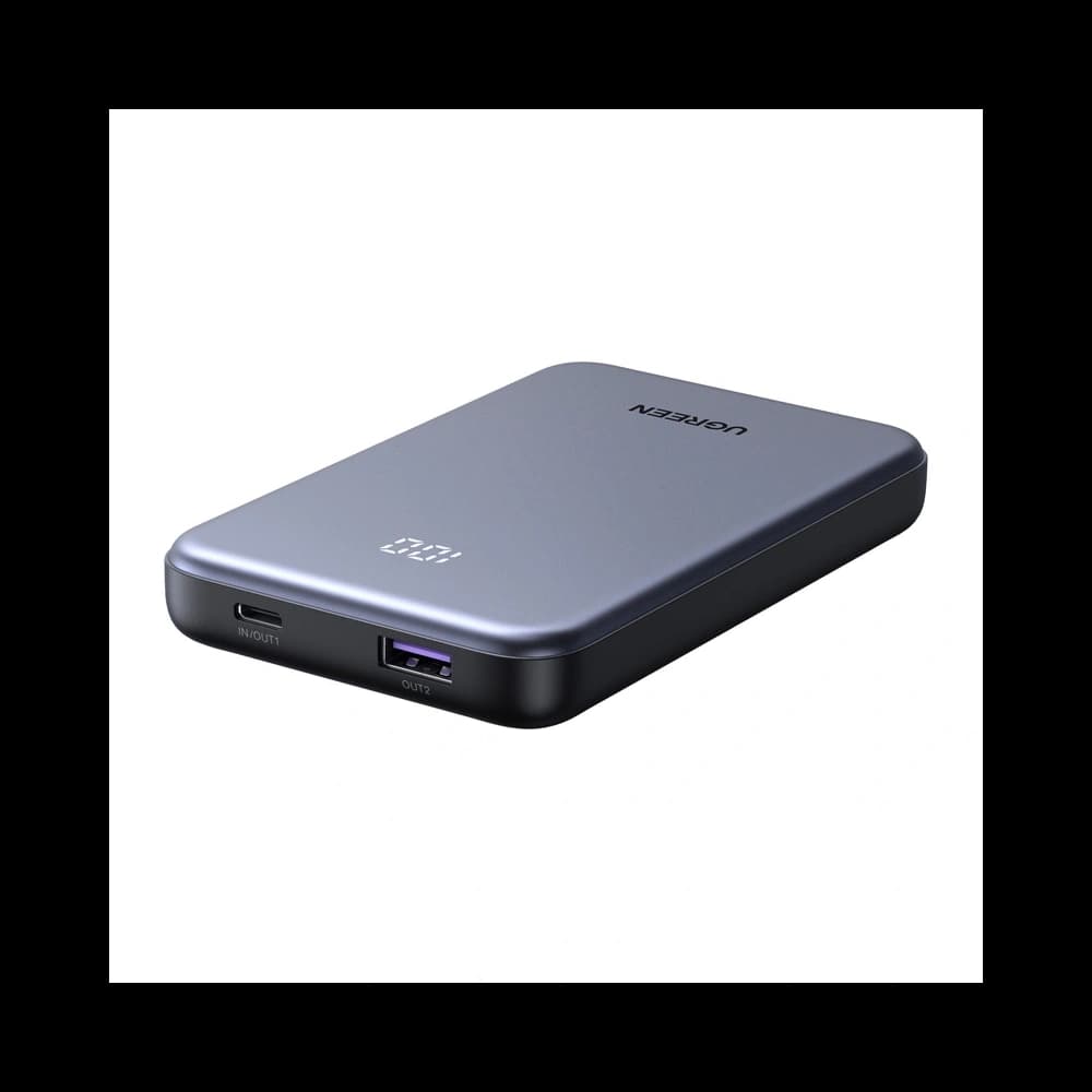UGREEN PB507 Powerbank 10000mAh 20W PD USB + USB-C (šedá)
 - 2