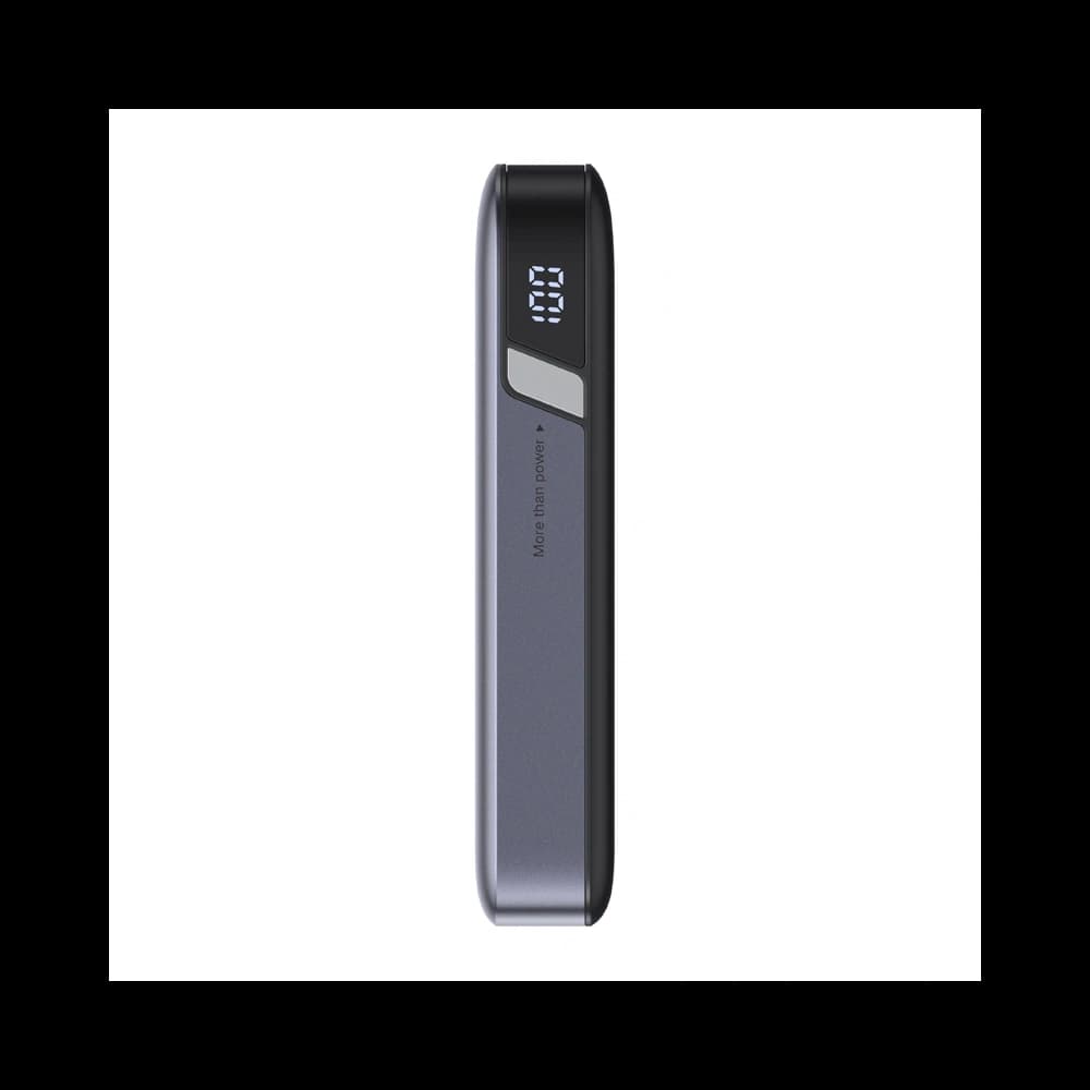 Powerbank 10000mAh UGREEN PB527 30W wbudowany kabel USB-C oraz ładowarka magnetyczna do Apple Watch (szary) - 2