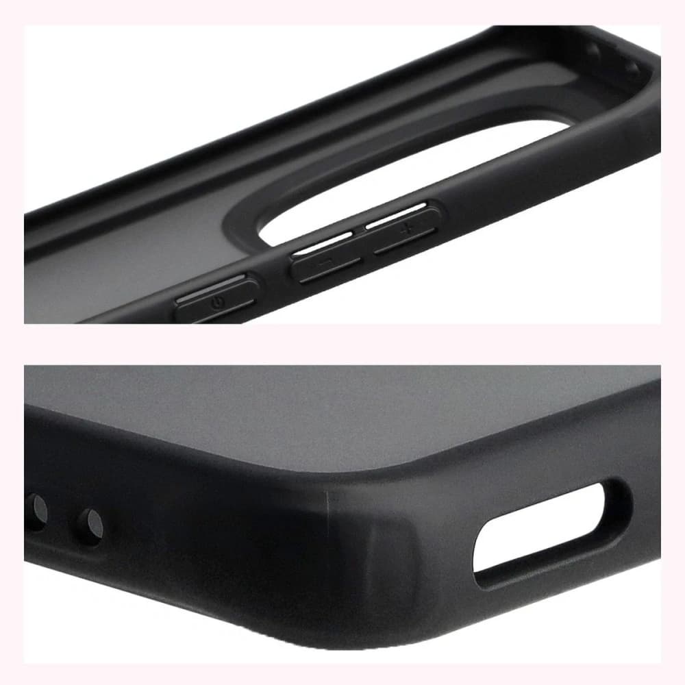 Bizon Case Angelo Xiaomi Redmi Note 15 / POCO M8 5G smoked with a black frame - 4