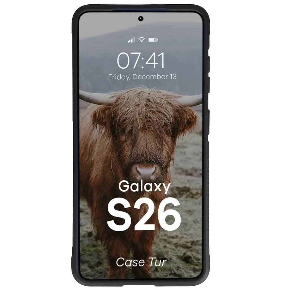 Bizon Case Tur Samsung Galaxy S26 schwarz
- 5