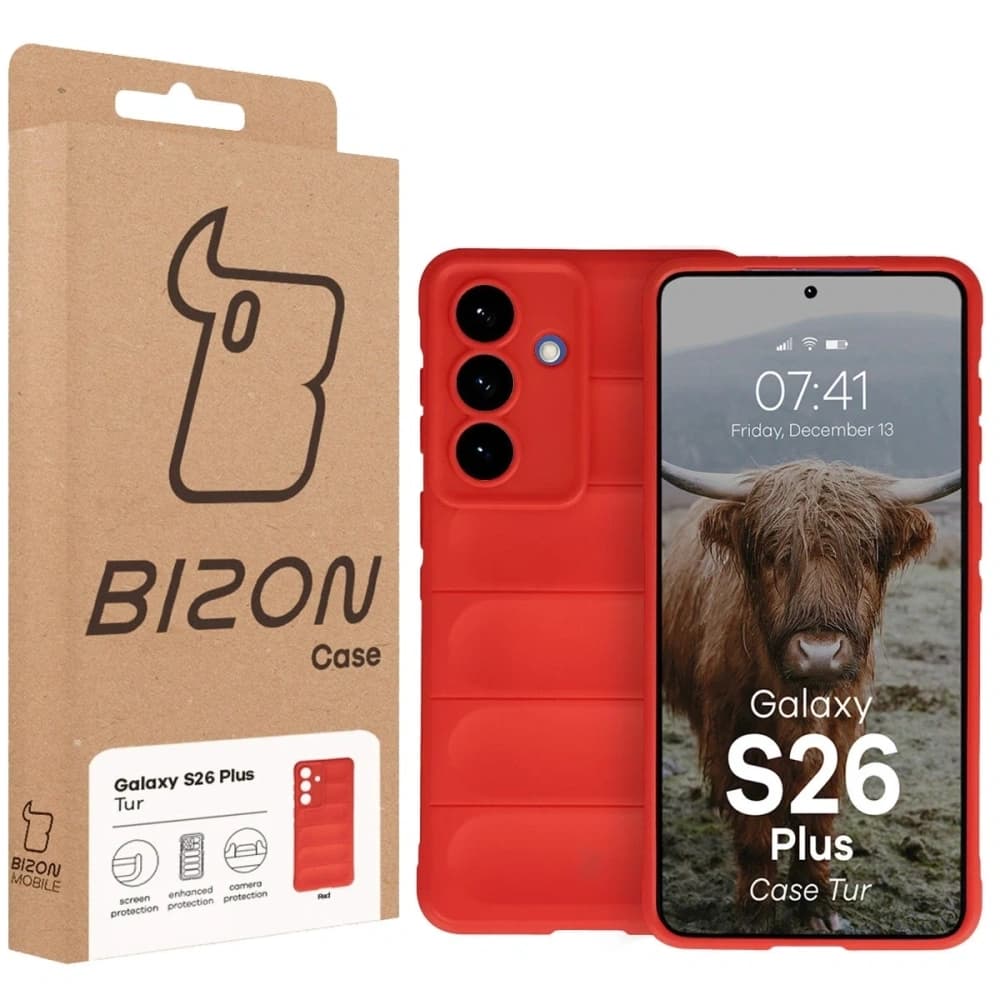 Bizon Pouzdro Tur Samsung Galaxy S26 Plus červené
- 8