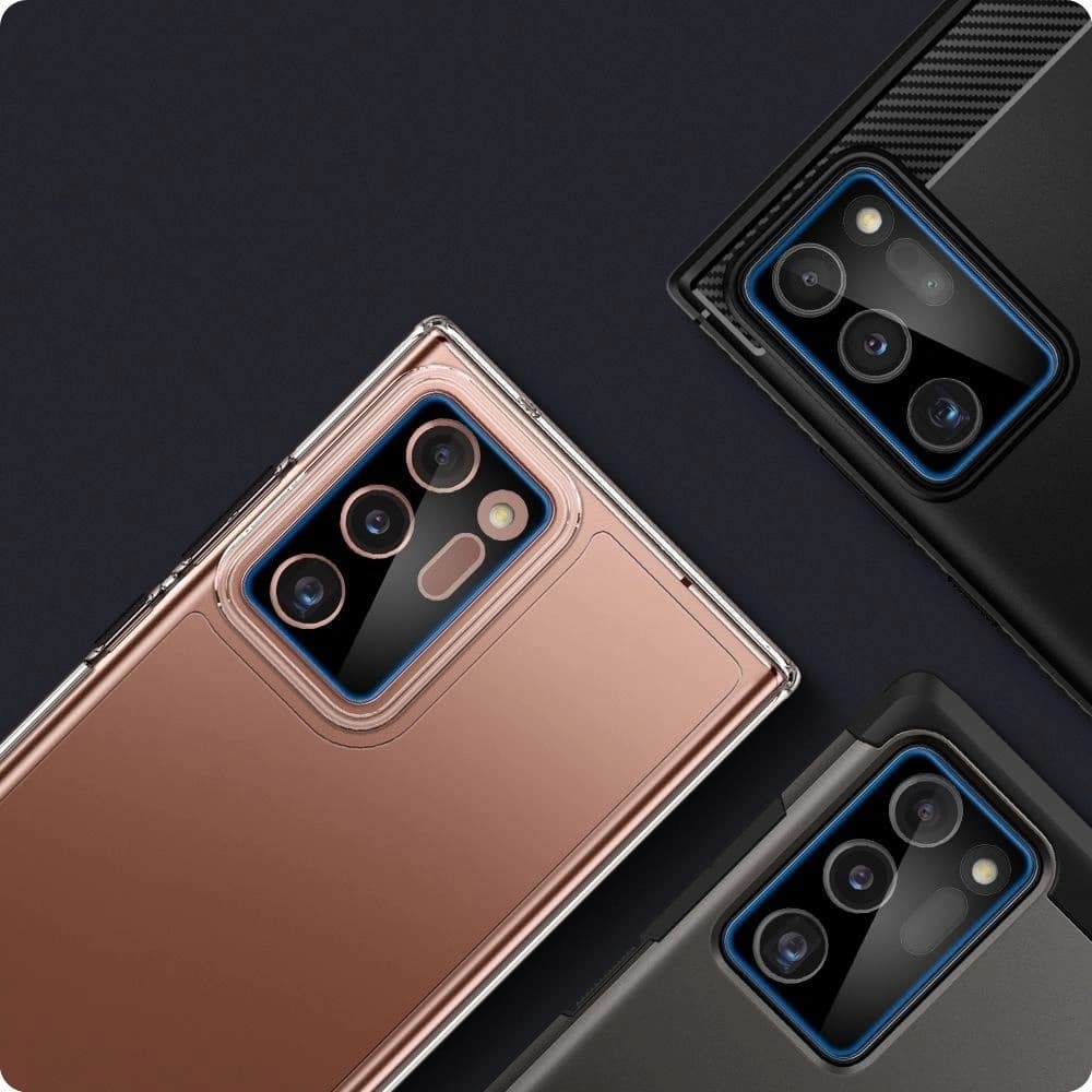 Spigen Full Cover Camera Lens Samsung Galaxy Note 20 Ultra Black - 3