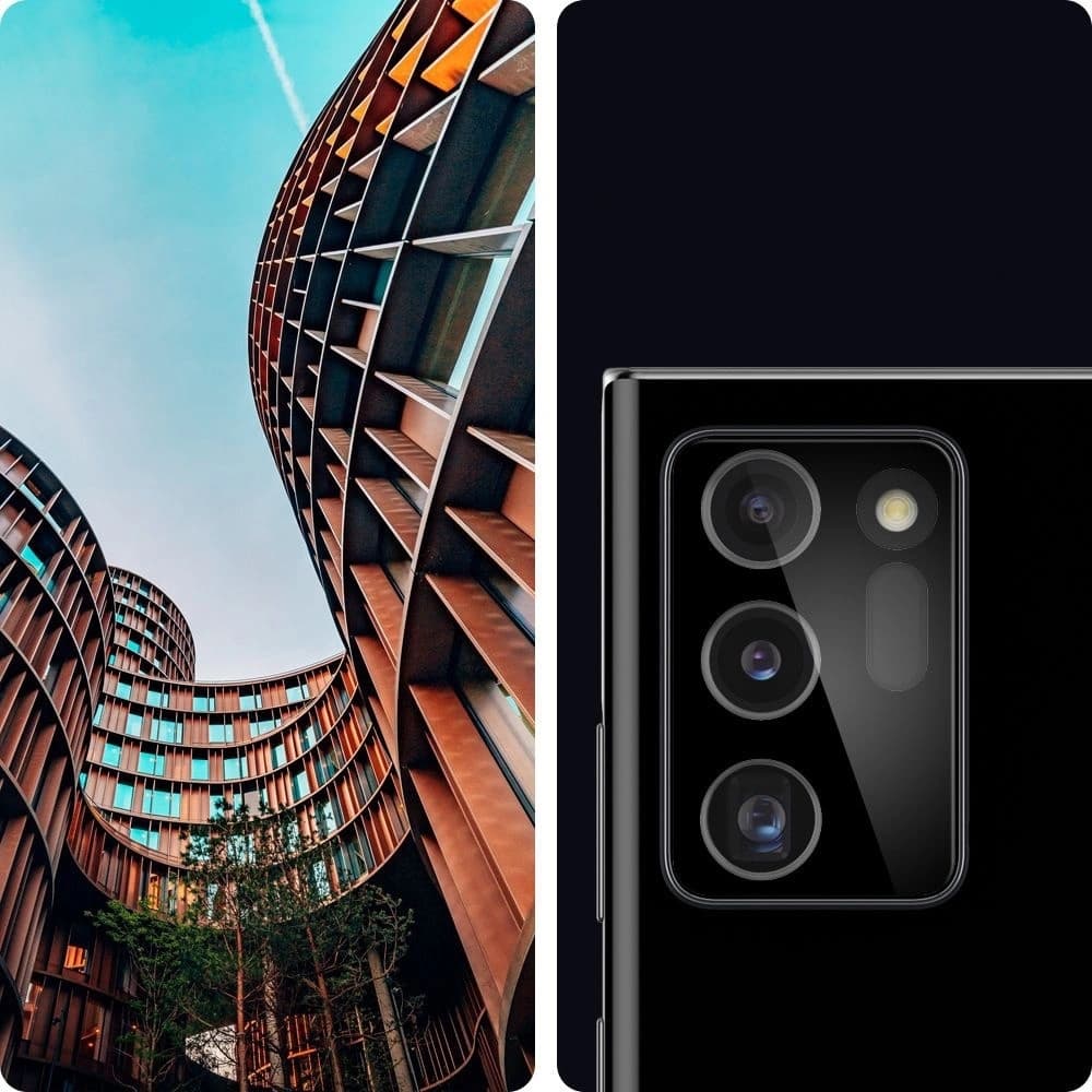 Spigen Full Cover Camera Lens Samsung Galaxy Note 20 Ultra Black - 5