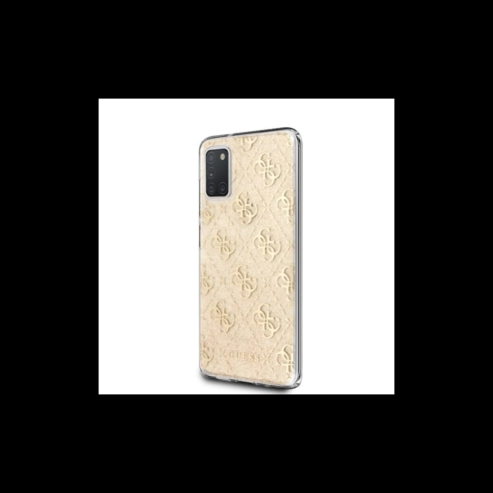 Etui Guess GUHCM21PCU4GLGO Samsung Galaxy M21 aurie/gold hard case 4G Glitter