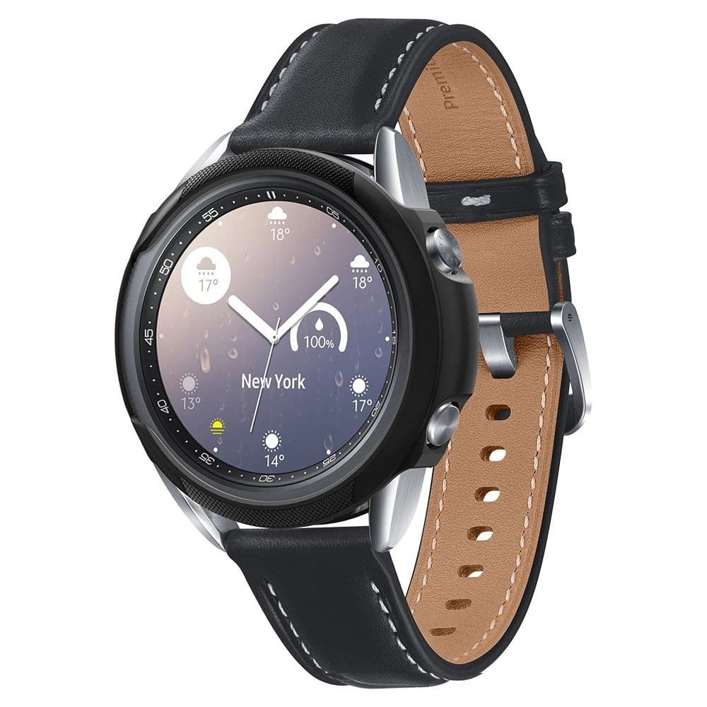Etui Spigen Liquid Air Samsung Galaxy Watch 3 41mm Matt Fekete