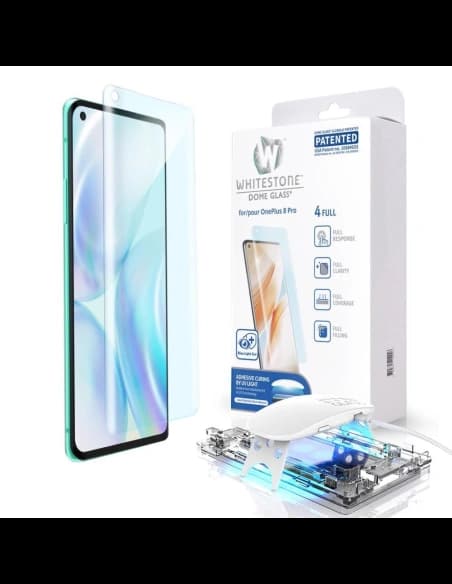 Whitestone Dome Glass OnePlus 8 Pro Clear
