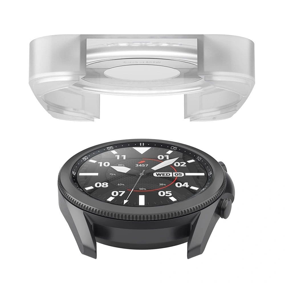 Tvrdé sklo Spigen GLAS.tR ez Fit Samsung Galaxy Watch 3 41mm - 4