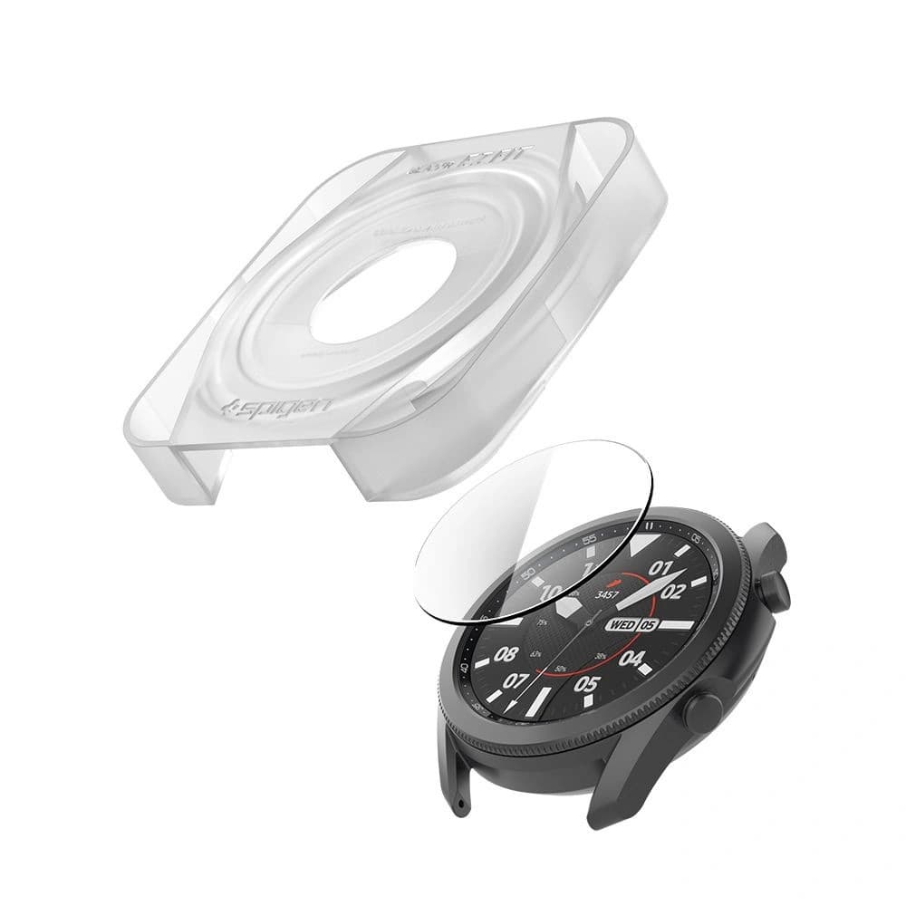 Tvrdé sklo Spigen GLAS.tR ez Fit Samsung Galaxy Watch 3 41mm - 6