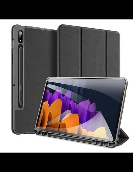 Etui DuxDucis Domo Samsung Galaxy Tab S7/S8 11 Fekete