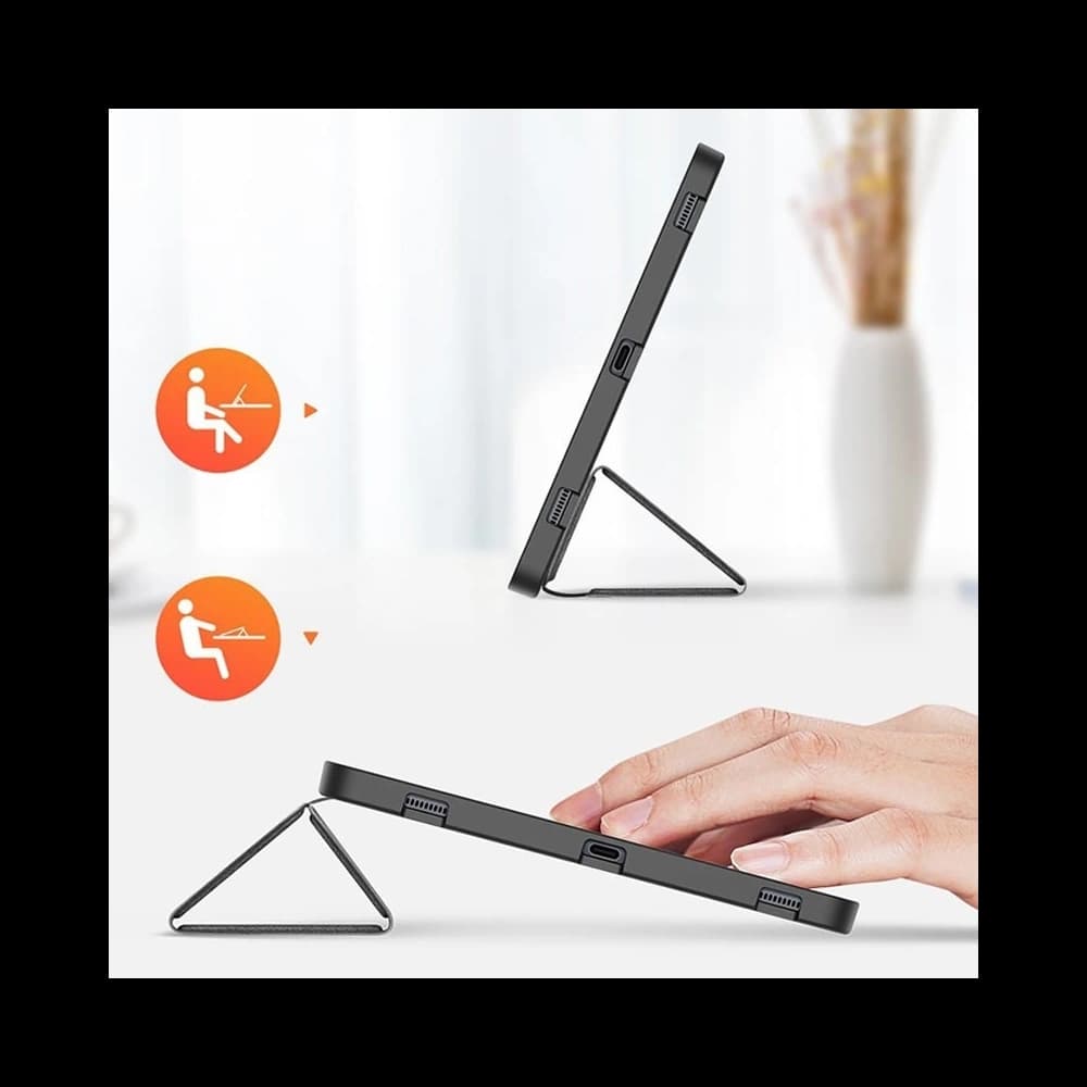 Etui DuxDucis Domo Samsung Galaxy Tab S7/S8 11 Fekete - 4