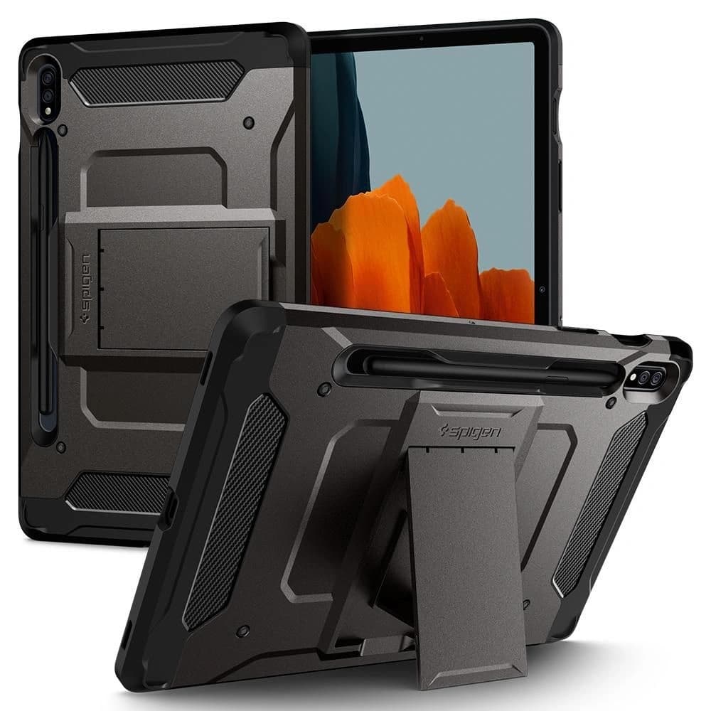 Etui Spigen Tough Armor Pro Samsung Galaxy Tab S7/S8 Gunmetal