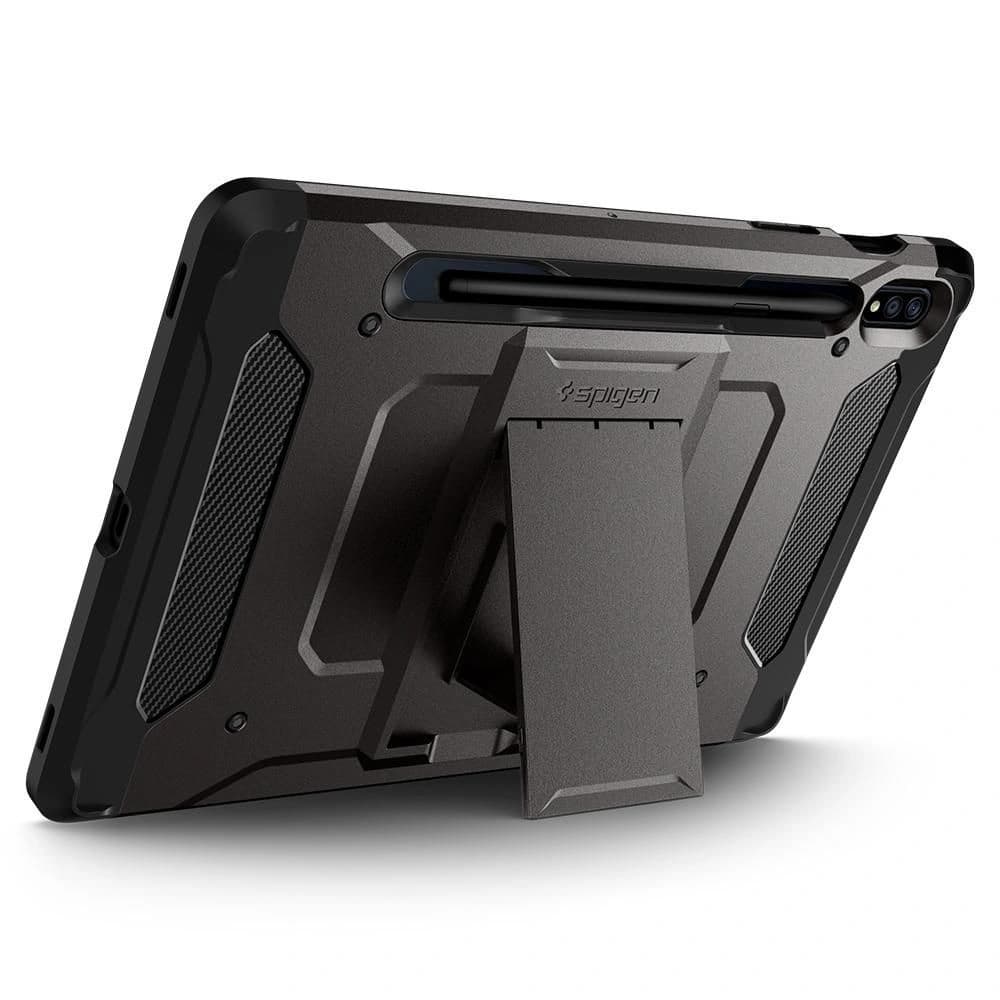 Etui Spigen Tough Armor Pro Samsung Galaxy Tab S7/S8 Gunmetal - 3