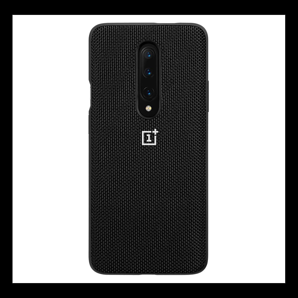 OnePlus 7 Pro Nylon Bumper Case Black - 1