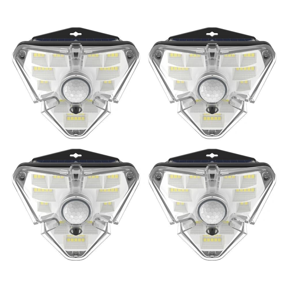 Lampa solară exterior LED Baseus cu senzor de mișcare (4 bucăți)