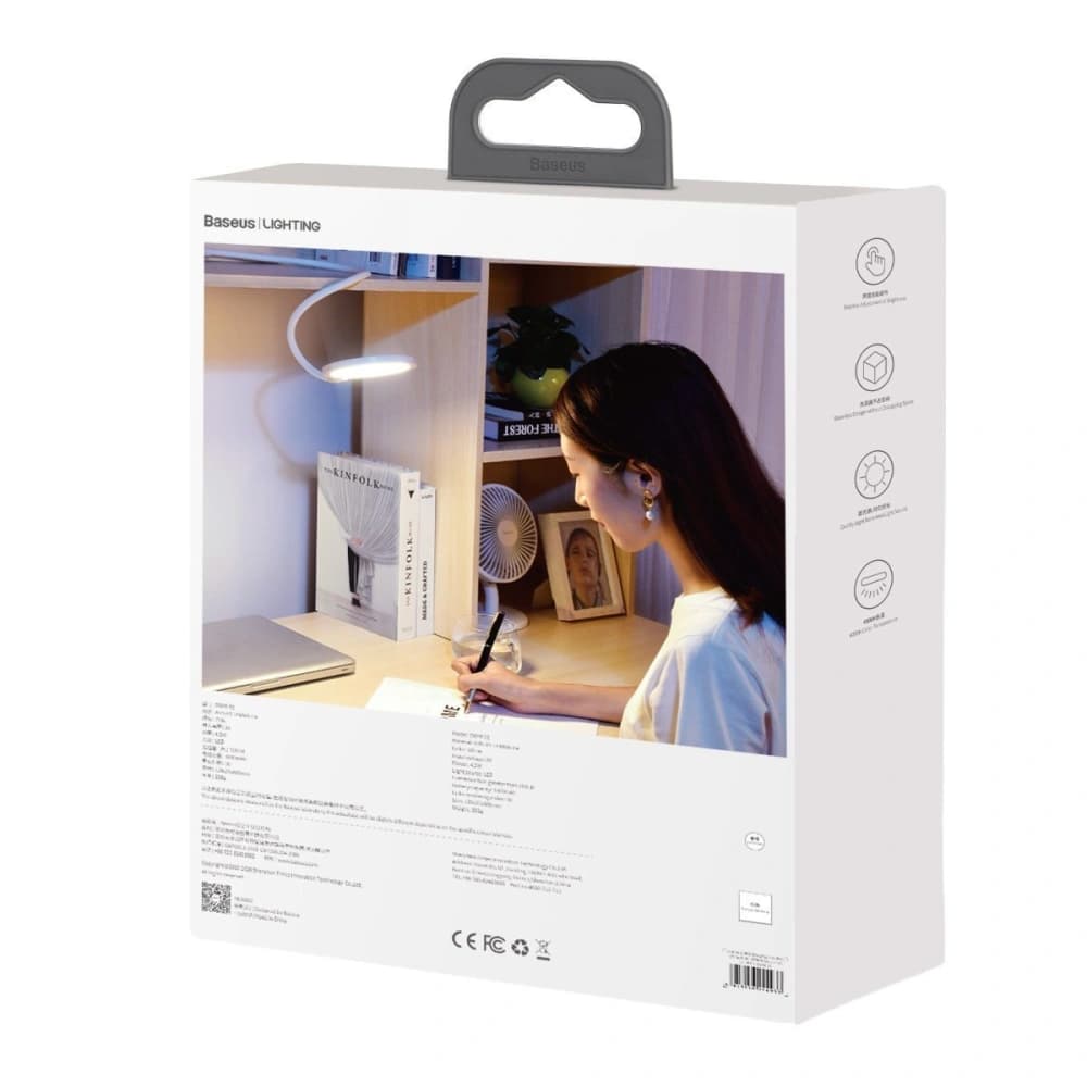 Baseus Hose Comfort Reading desk lamp (white) - 8