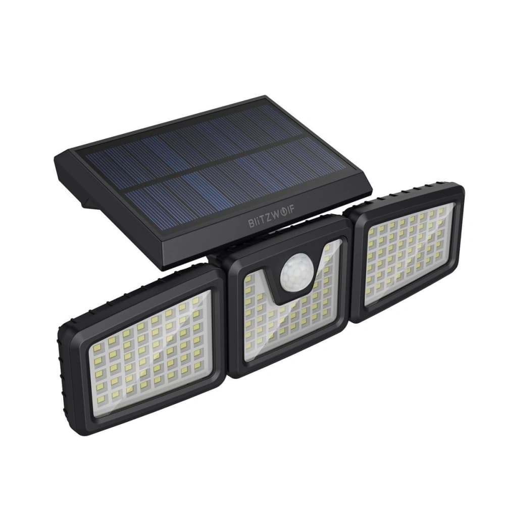 External Blitzwolf LED solar lamp BW-OLT4 with dusk and twilight sensor, 1800mAh