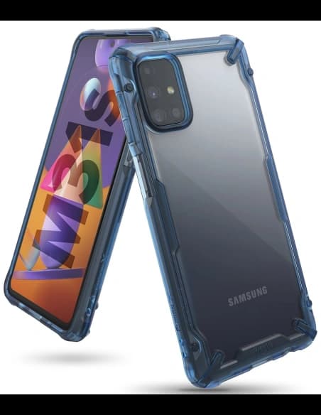 Ringke Fusion-X Samsung Galaxy M31s Space Blue