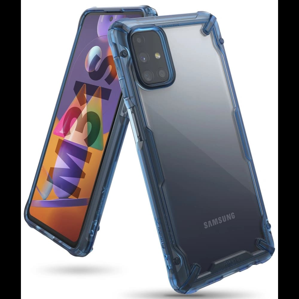 Etui Ringke Fusion-X Samsung Galaxy M31s Space Blue