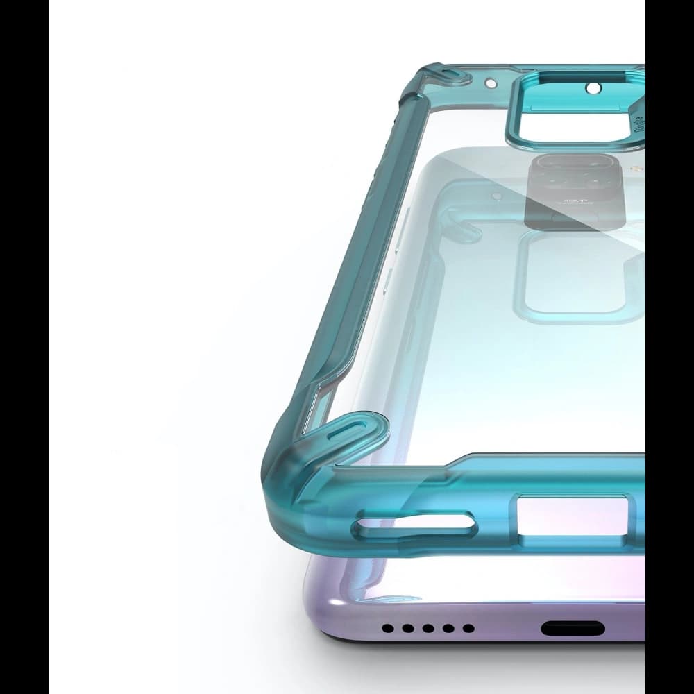 Etui Ringke Fusion-X Redmi Note 9 Negru - 4