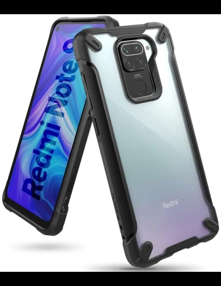 Ringke Tasche Fusion-X Redmi Note 9 Schwarz