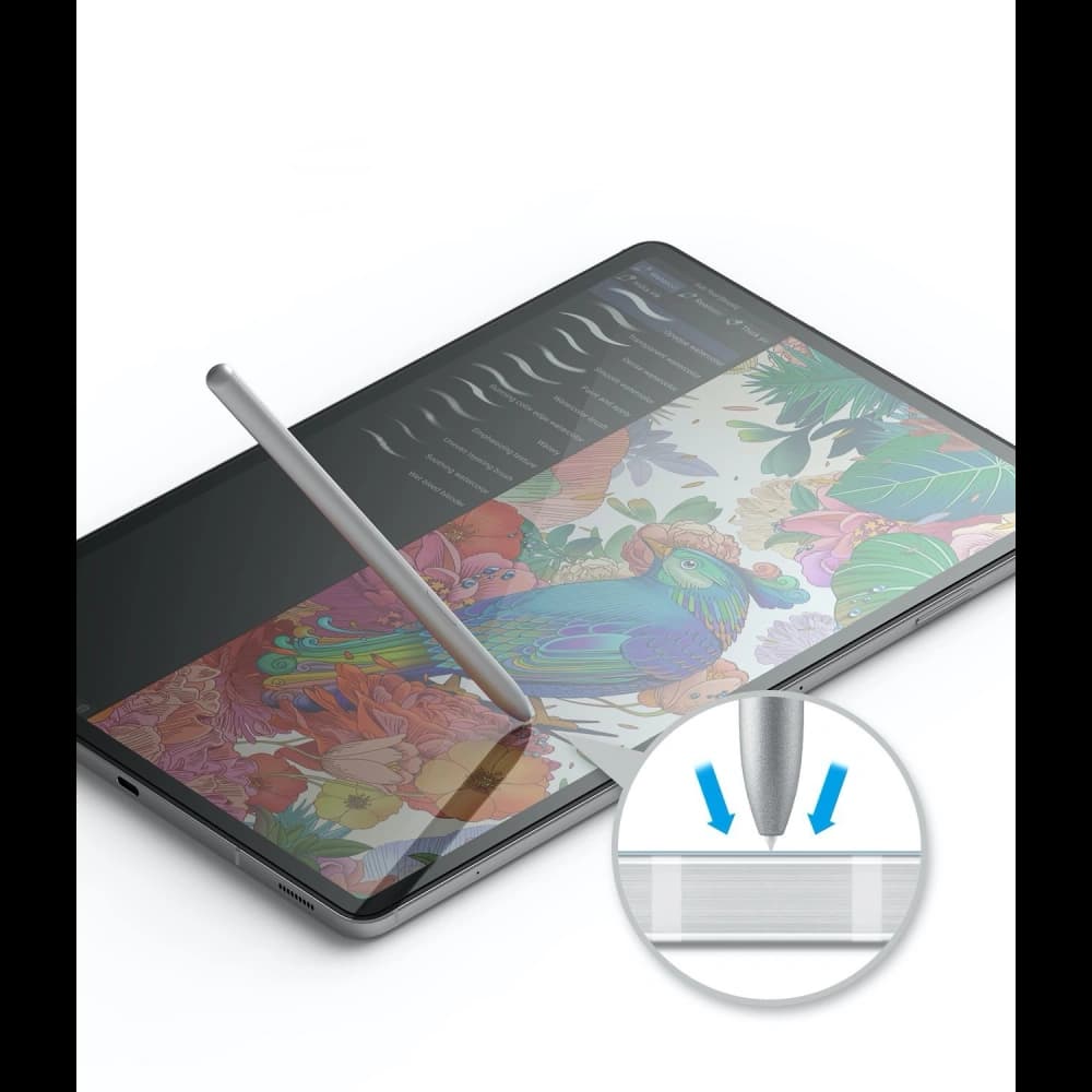 Edzett üveg Ringke ID Glass Samsung Galaxy Tab S7+ Plus/S8 + Plus 12.4 - 2