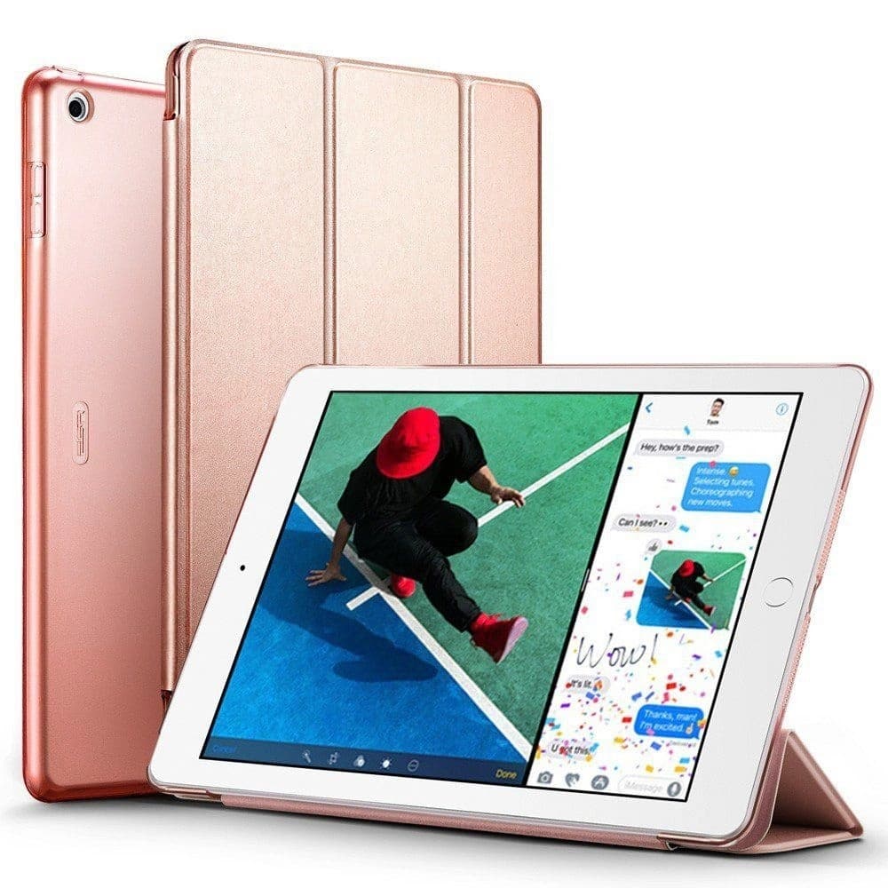 Etui ESR Yippee Apple iPad 9.7 2017/2018 (5. și 6. generație) Rose Gold - 1