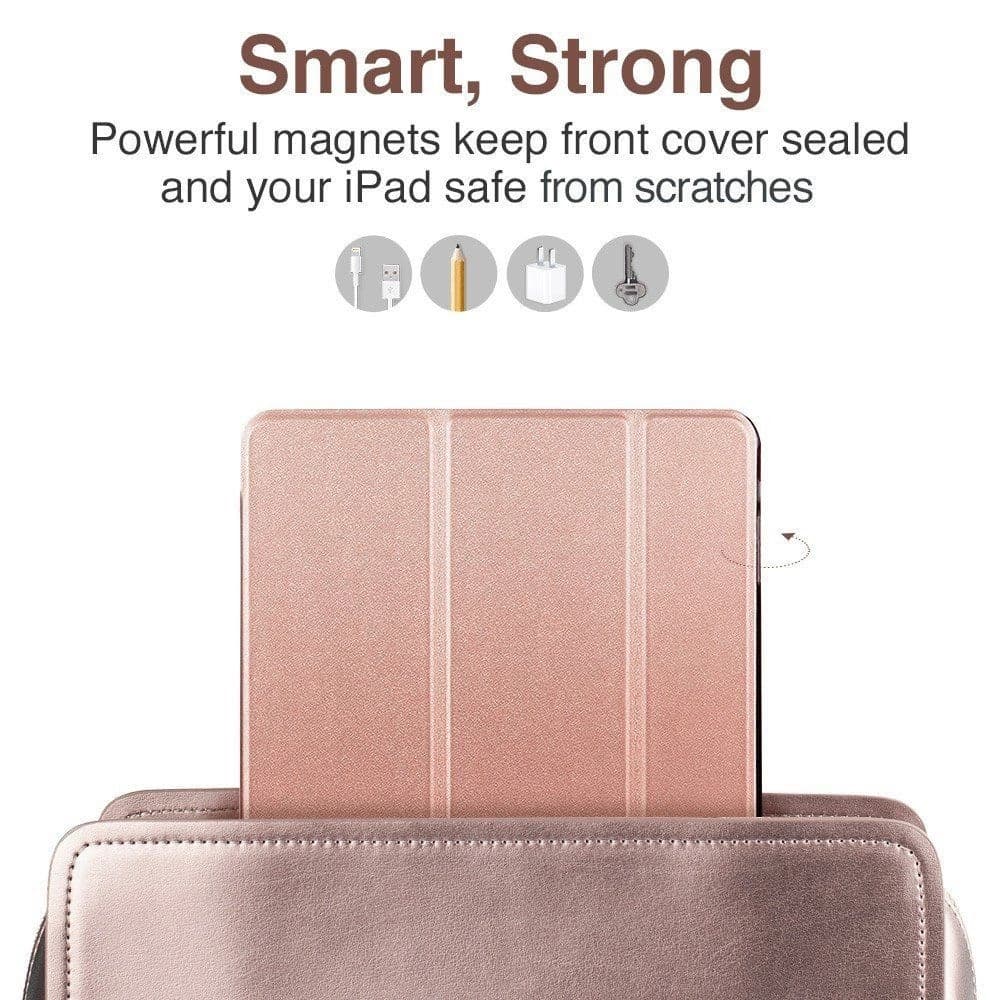 Etui ESR Yippee Apple iPad 9.7 2017/2018 (5. și 6. generație) Rose Gold - 7