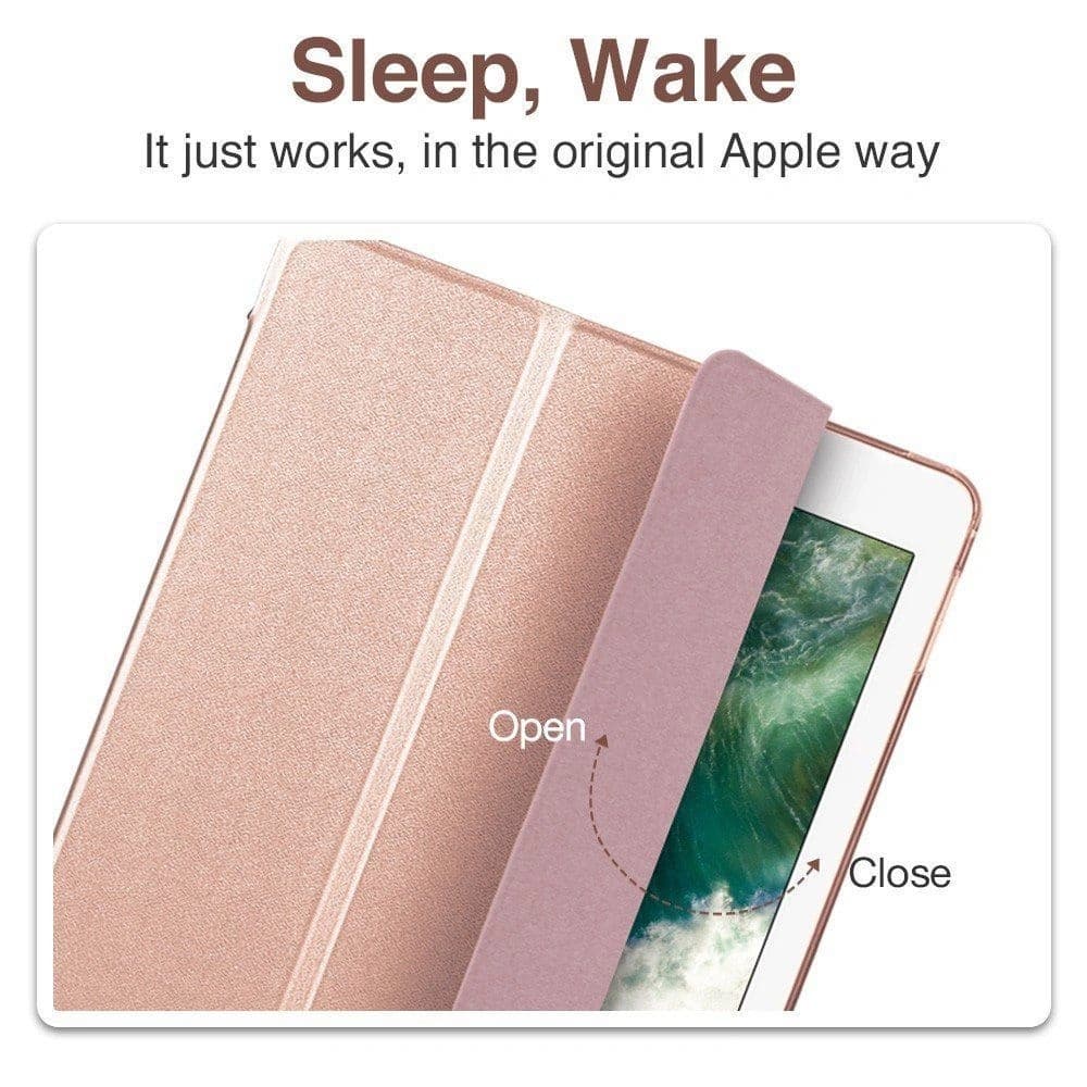 Etui ESR Yippee Apple iPad 9.7 2017/2018 (5. și 6. generație) Rose Gold - 8
