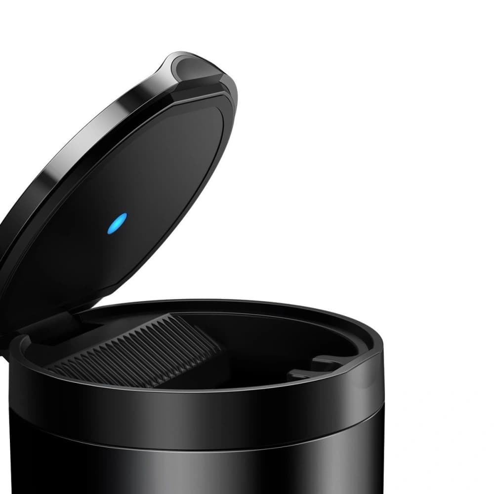 Popielniță auto Baseus Car Ashtray cu lampă LED (negru) - 3