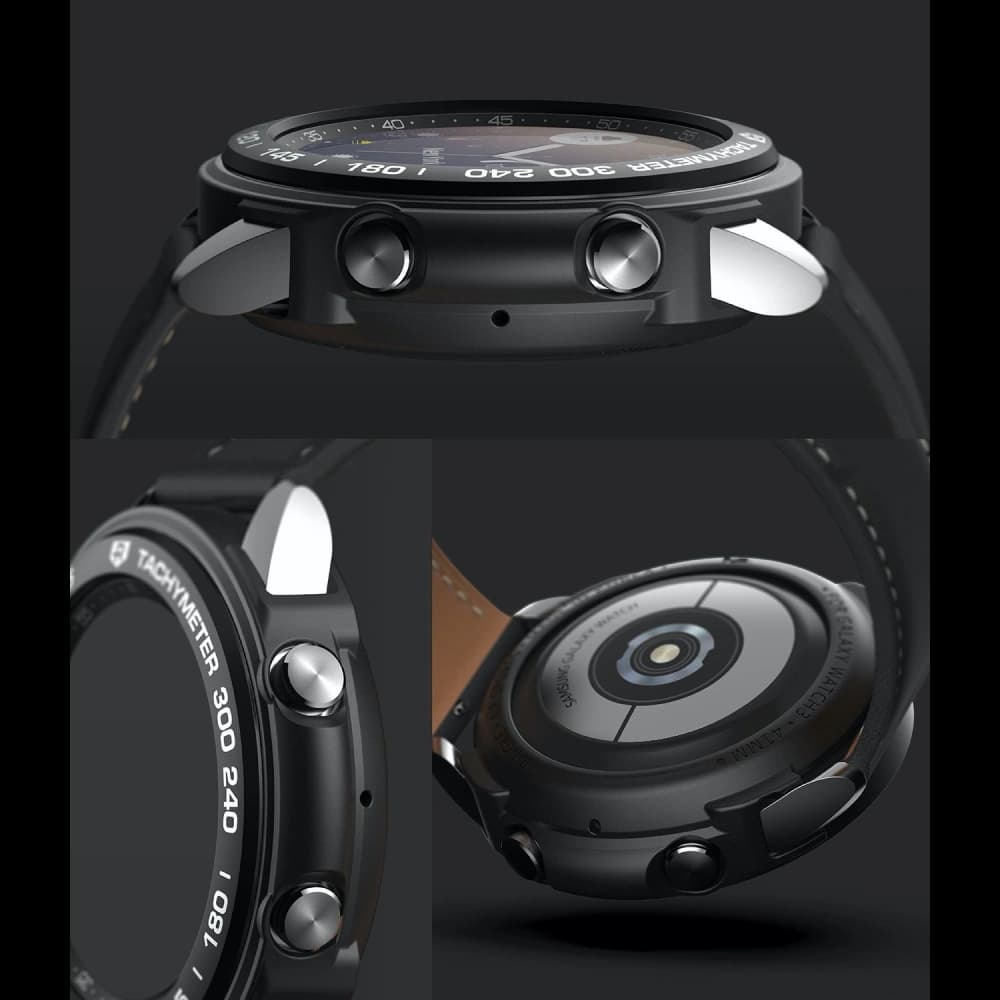 Etui Ringke Air Sports + nakládka Ringke Bezel Styling Samsung Galaxy Watch 3 41mm Black GW3-41-10 - 5