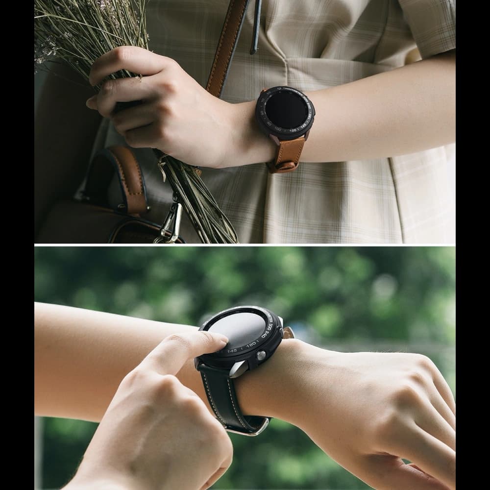 Etui Ringke Air Sports + nakládka Ringke Bezel Styling Samsung Galaxy Watch 3 41mm Black GW3-41-10 - 8