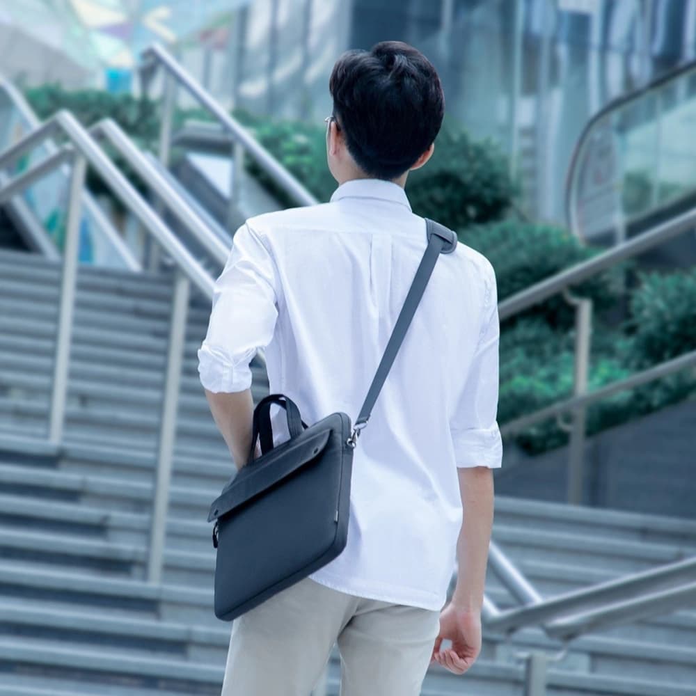 Baseus Umhängetasche Basics für Laptop bis zu 16 Zoll (Graphit) - 9