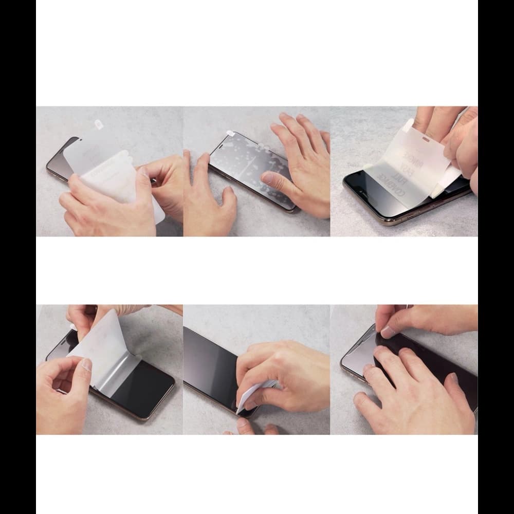 Hydrogel fólia Ringke Dual Easy Full Cover Redmi Note 9 tok barátságos - 8