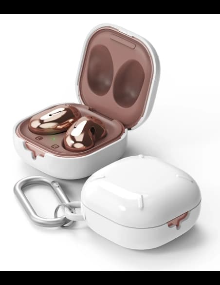 Etui Ringke Slim-X Samsung Galaxy Buds 2/2 Pro/Live/Pro Lesklá bílá