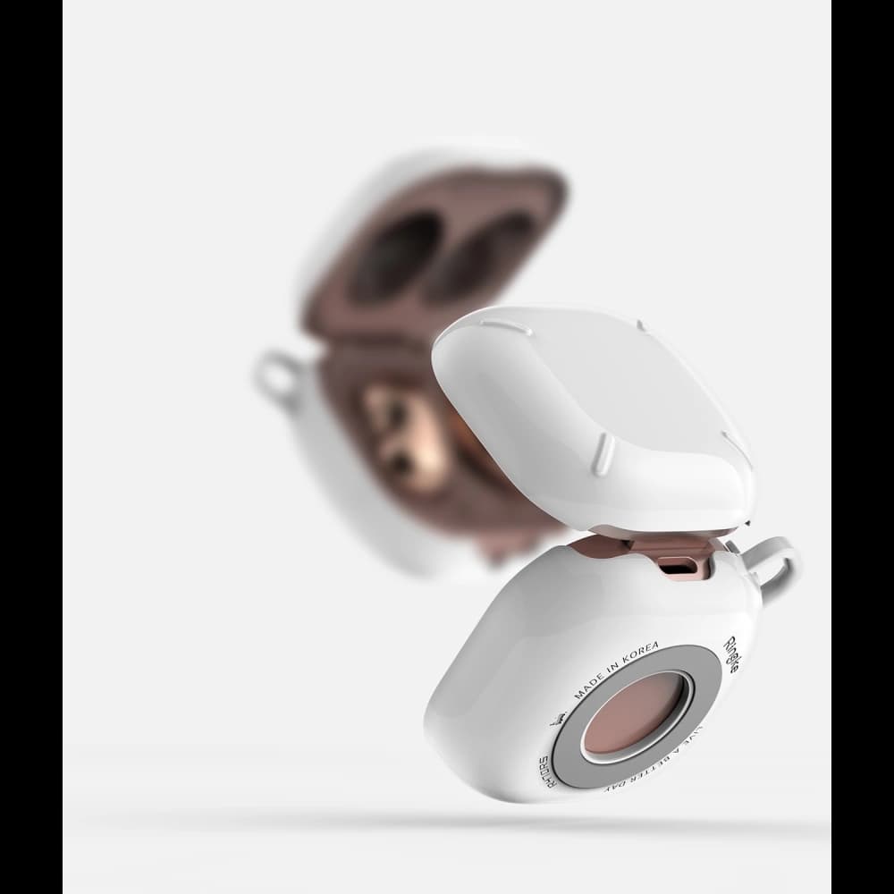 Etui Ringke Slim-X Samsung Galaxy Buds 2/2 Pro/Live/Pro Lesklá bílá - 5