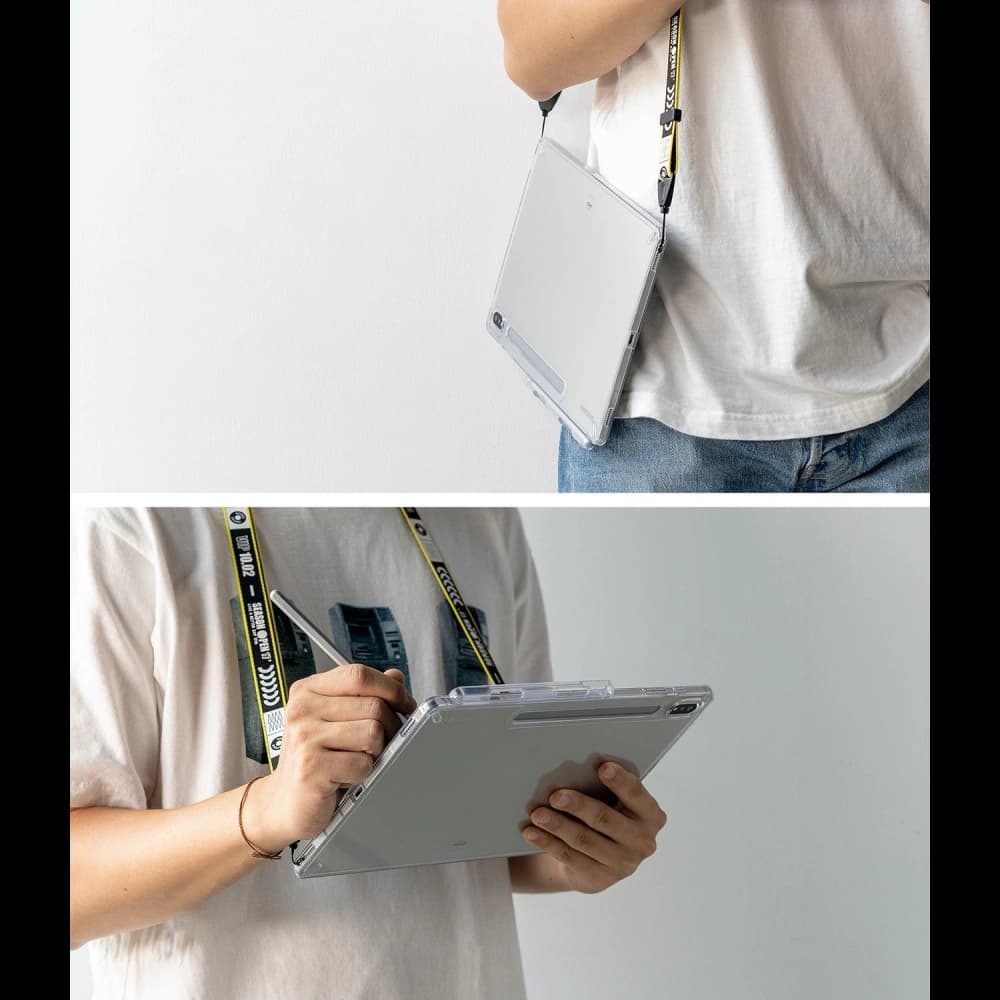 Etui Ringke Fusion Samsung Galaxy Tab S7+ Plus/S8 + Plus 12.4 Átlátszó - 8